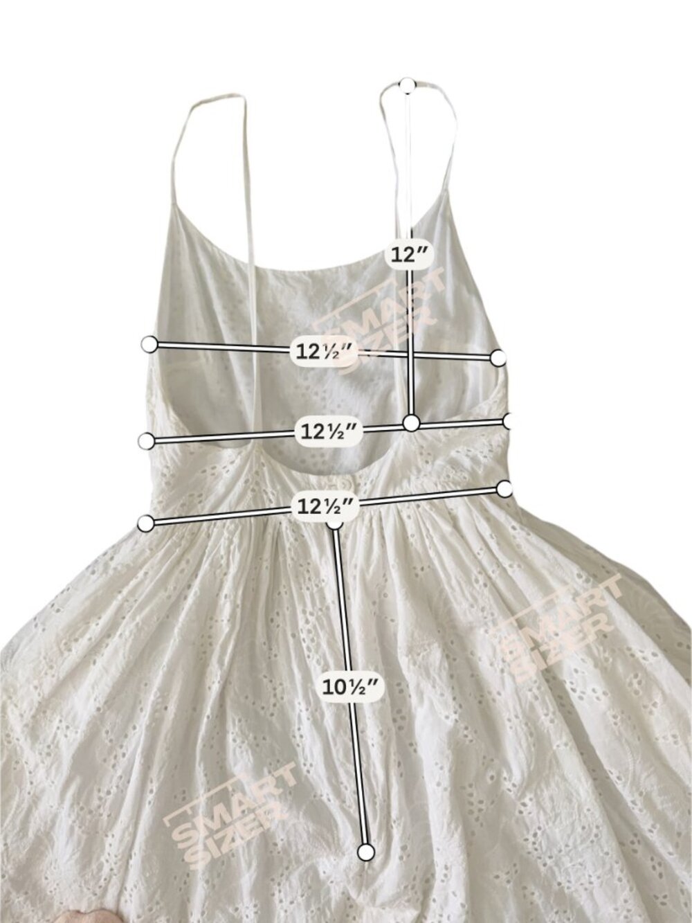 Rachel Antonoff White Eyelet Princess Dress Midi-Cotton- Size 6- MSRP $299 - Picture 6 of 16
